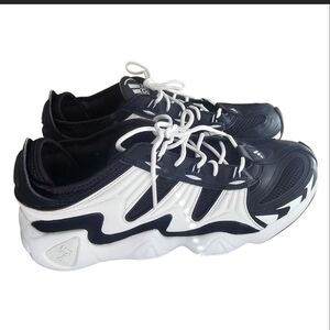 adidas Black and White Athletic Shoes
